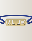 Pulsera de iniciales con corazón
