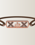 Pulsera Amsterdam zwarte diamant allah