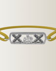 Pulsera Amsterdam zwarte diamant allah