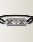 Pulsera cruz diamante negro de Ámsterdam