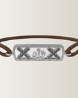 Pulsera Amsterdam zwarte diamant allah