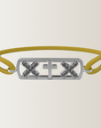 Pulsera cruz diamante negro de Ámsterdam