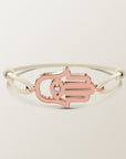 Pulsera Hamsa diamante