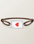 Playing card bracelet