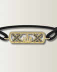Pulsera Amsterdam zwarte diamant allah