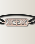 Amsterdam diamant kruis armband