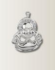 Buddha hanger with diamonds
