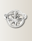 Star ring with diamond