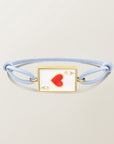 Playing card bracelet