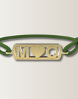 Pulsera de iniciales con corazón