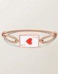 Playing card bracelet