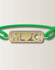 Pulsera de iniciales con corazón