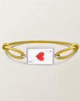 Playing card bracelet