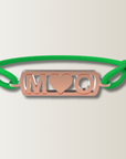Pulsera de iniciales con corazón