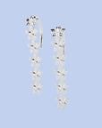 Flower garland earring