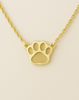 Cadena de patas de perro