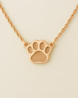 Cadena de patas de perro