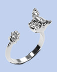 Doggie ring met diamant
