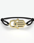 Pulsera de zafiro Hamsa