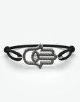Braccialetto Hamsa zaffiro