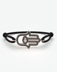 Braccialetto Hamsa zaffiro