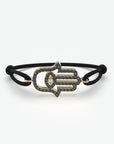 Braccialetto Hamsa zaffiro