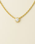 Cadena de diamante mediana