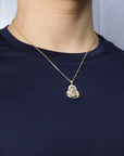 Buddha hanger with diamonds