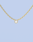 ketting diamant klein