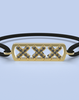 Amsterdam black diamond bracelet