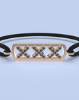 Amsterdam black diamond bracelet