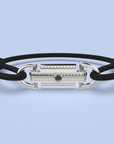 apollo armband zwart diamant