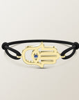 Hamsa saffier armband