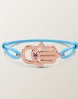 Pulsera de zafiro Hamsa