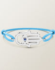 Pulsera de zafiro Hamsa