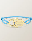 Pulsera de zafiro Hamsa