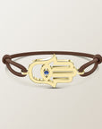 Pulsera de zafiro Hamsa