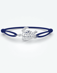 schildpad armband | Zilver