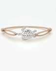 schildpad armband | Zilver