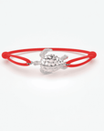 schildpad armband | Zilver