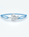 schildpad armband | Zilver