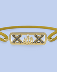 Pulsera Amsterdam zwarte diamant allah