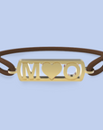 Pulsera de iniciales con corazón