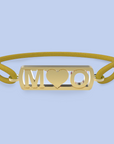 Pulsera de iniciales con corazón