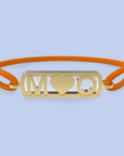Pulsera de iniciales con corazón