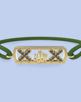 Pulsera Amsterdam zwarte diamant allah