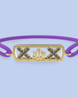 Pulsera Amsterdam zwarte diamant allah