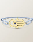 Pulsera de zafiro Hamsa