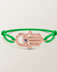 Pulsera de zafiro Hamsa
