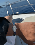 Braccialetto Hamsa | Argento